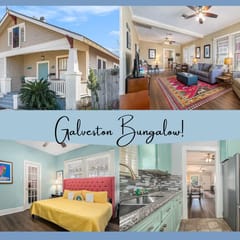 Galveston Bungalow! Midtown, Close to Everything!
